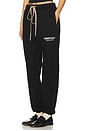 view 2 of 6 Fleece Essential Sweatpant in Black