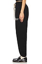view 3 of 6 Fleece Essential Sweatpant in Black