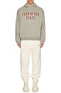 view 6 of 6 Fleece Essential Sweatpant in Shell
