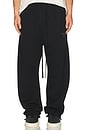 view 1 of 6 Relaxed Fleece Sweatpant in Jet Black