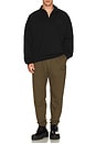 view 6 of 6 Fleece Essential Sweatpant in Olive