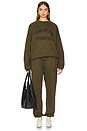 view 6 of 6 PANTALON SWEAT in Olive