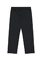 view 2 of 6 Poly Twill Work Pant in Jet Black