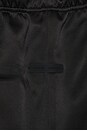 view 6 of 6 Bonded Satin Relaxed Track Pant in Jet Black