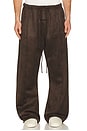 view 1 of 6 Flare Pant in Brown