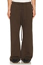 view 2 of 7 Flare Sweatpant in Brown