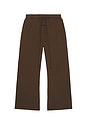 view 6 of 7 Flare Sweatpant in Brown