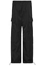 view 2 of 7 Textured Nylon Field Pant in Black