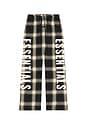view 6 of 7 PANTALON LOUNGE in Iron Grey Plaid