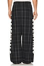 view 4 of 7 PANTALON LOUNGE in Vintage Black Plaid