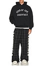 view 5 of 7 PANTALON LOUNGE in Vintage Black Plaid
