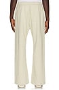 view 3 of 5 PANTALON SWEAT FLARE in Washed Seal Heather