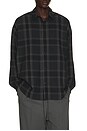 view 1 of 4 Camisa abotonada in Vintage Black Plaid