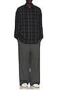 view 3 of 4 Camisa abotonada in Vintage Black Plaid