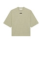 view 4 of 4 Merch Tee in Seal Heather