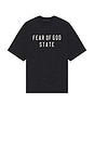 view 1 of 5 Heavy Crewneck Tee in Black