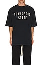 view 4 of 5 Heavy Crewneck Tee in Black