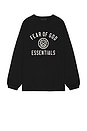 view 1 of 5 Jersey Long Sleeve Tee in Black