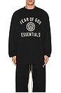 view 4 of 5 Jersey Long Sleeve Tee in Black