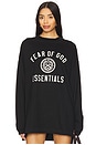 view 1 of 5 Jersey Long Sleeve Tee in Black