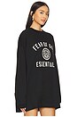 view 2 of 5 Jersey Long Sleeve Tee in Black