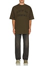 view 5 of 5 Jersey Crewneck Tee in Olive