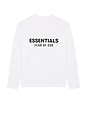 view 1 of 4 Classic Fit Long Sleeve Tee in Bright White