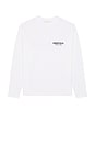 view 2 of 4 Classic Fit Long Sleeve Tee in Bright White