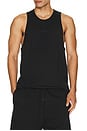 view 3 of 4 Vintage Fit Tank in Jet Black