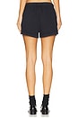 view 4 of 6 Drawstring Mini Short in Black
