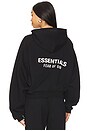 view 4 of 6 Cropped Hoodie in Black