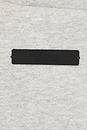 view 6 of 6 Cropped Crewneck Sweatshirt in Light Heather Gray