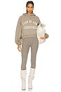 view 4 of 5 Cropped Hoodie in Heather Gray