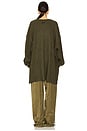 view 3 of 4 Long Cardigan in Military