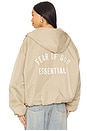 view 1 of 7 Hooded Bomber Jacket in Desert Sand