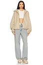 view 6 of 7 Hooded Bomber Jacket in Desert Sand