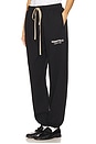 view 2 of 6 Fleece Jogger in Black