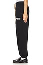 view 3 of 6 Fleece Jogger in Black