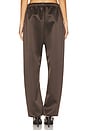 view 4 of 6 Satin Jogger in Brown