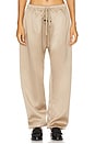 view 1 of 6 Satin Jogger in Desert Sand