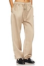 view 2 of 6 Satin Jogger in Desert Sand