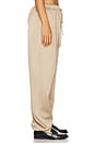 view 3 of 6 Satin Jogger in Desert Sand