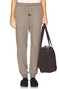 view 1 of 6 Fitted Jogger in Heather Gray