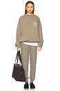 view 5 of 6 Fitted Jogger in Heather Gray