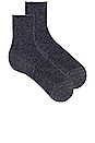 view 1 of 2 Sock in Light Grey