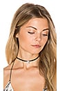 view 1 of 2 Raven Wrap Choker in Silver