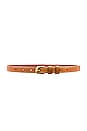 view 1 of 3 Petit Twist Buckle Belt in Cuoio