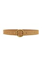 view 1 of 3 Circle Belt in Tan Suede