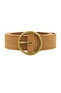 view 3 of 3 Circle Belt in Tan Suede