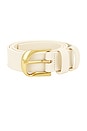 view 3 of 3 Twist Buckle Belt in Bone